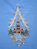 Fensterbild Plauener Spitze� Kirche im Baum